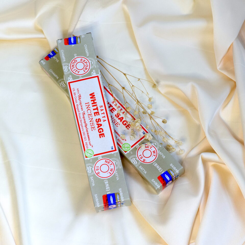 kadila satya dišeče palčke incense white sage