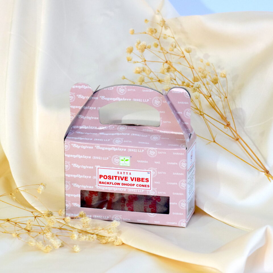 kadilni stožci positive vibes incense satya