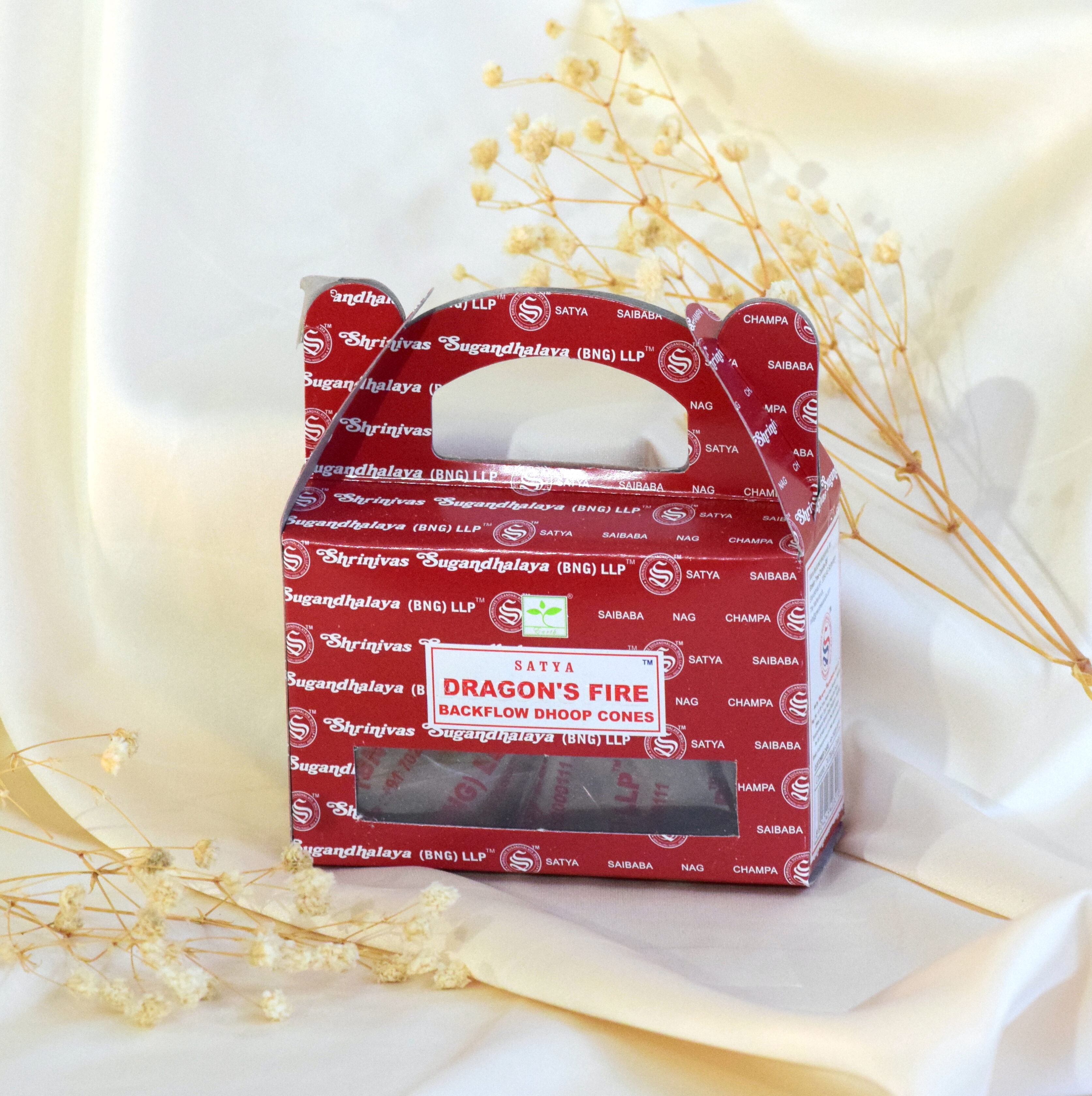 kadilni stožci dragon's fire incense satya
