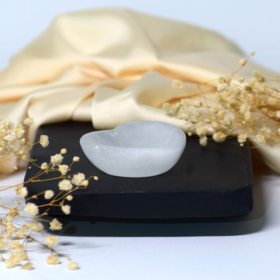 selenit posodica srce selenite